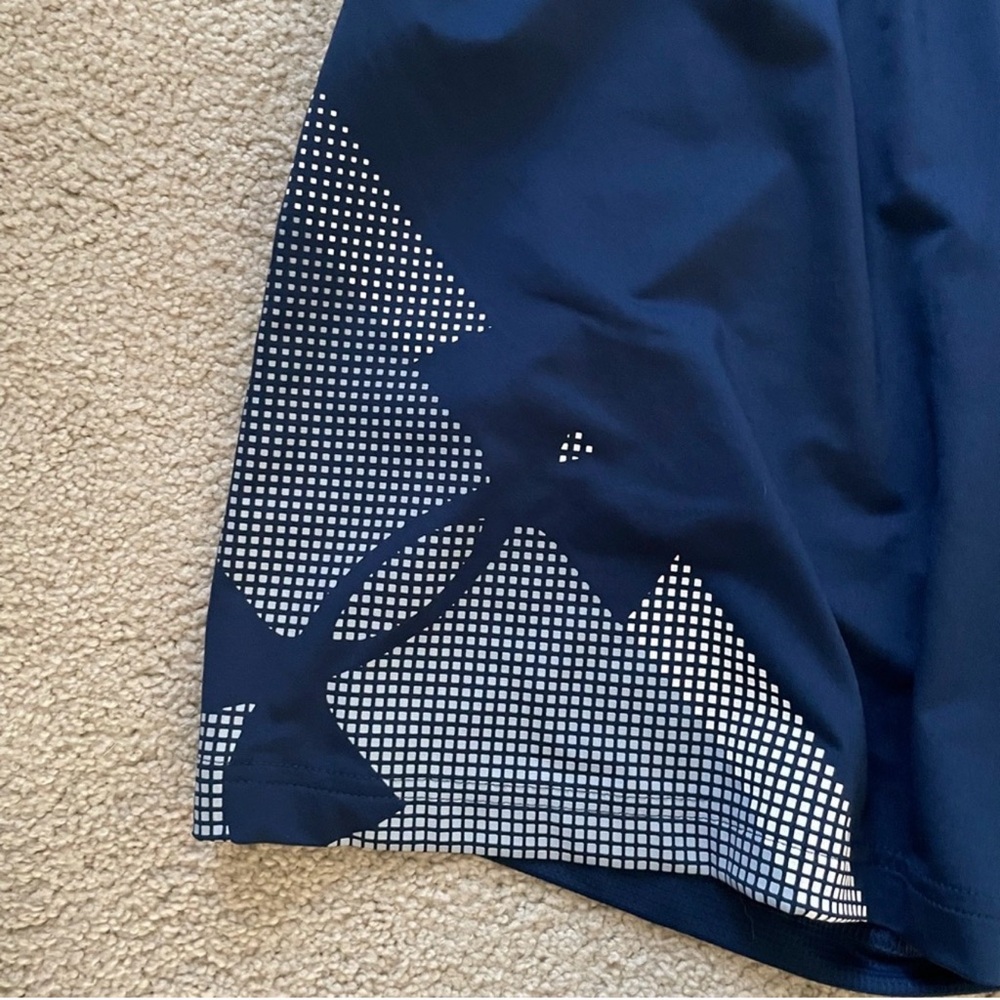 Under Armour  Navy Athletic Shorts for Men - Picture 2 of 3